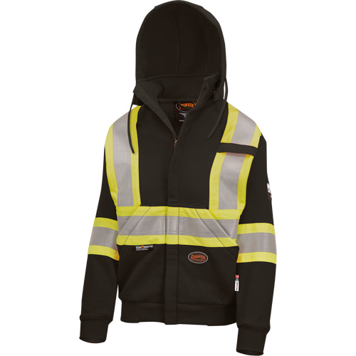 Heavyweight Safety Hoodie, Women's, X-Small, Black Groupe Generik