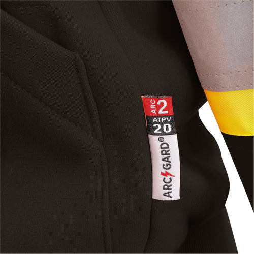 Heavyweight Safety Hoodie, Women's, X-Small, Black Groupe Generik