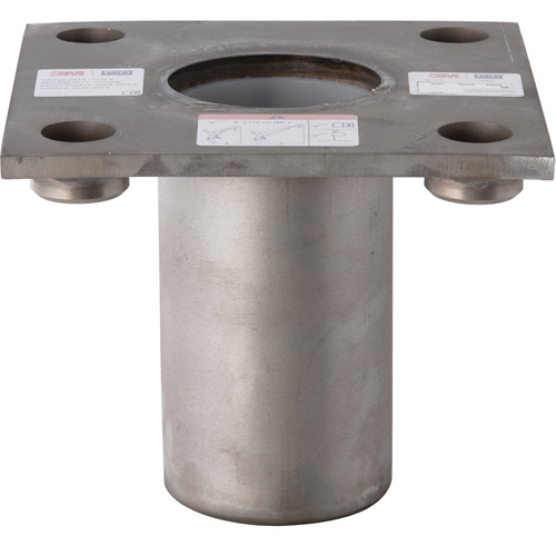 Base d'insertion principale en acier inoxydable avec plaque sup&eacute;rieure pour espace clos DBI-SALA Groupe Generik