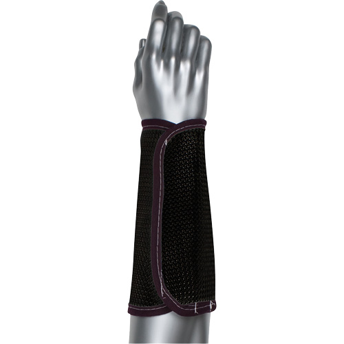 Kut Gard&reg; 2-Ply Cane Mesh Sleeve, Nylon, 9", ASTM ANSI Level A4, Black Groupe Generik