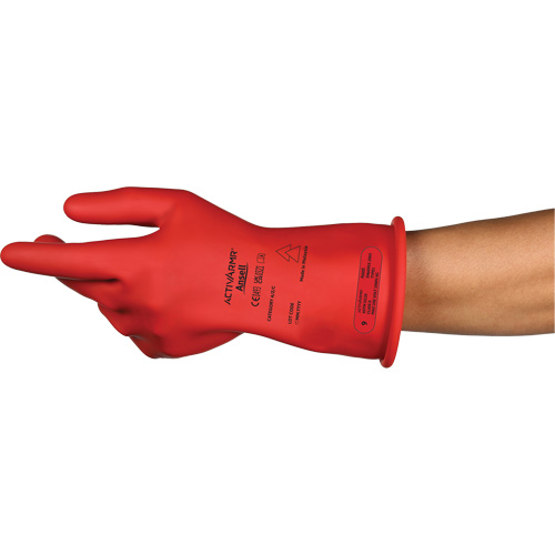 ActivArmr&reg; RIG R011RUL Ultra-Lightweight Electrical Insulated Gloves, ASTM Class 0, Size 7, 11" L Groupe Generik
