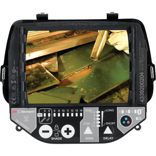 Filtre auto-assombrissant &agrave; teinte variable Speedglas G5, 2-4/5" la x 4-1/4" h Champ de vision, Pour utilisation avec Casques G5-01 et G5-03 Groupe Generik