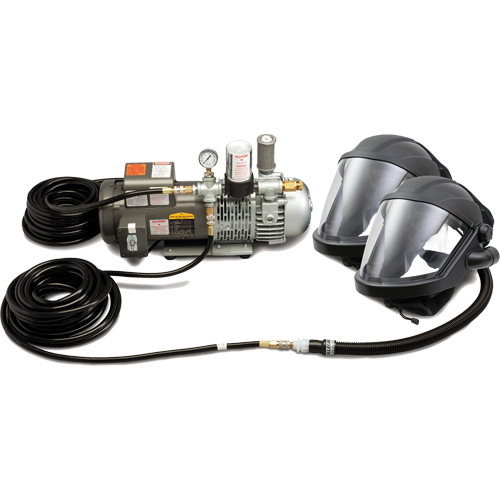Syst&egrave;me de protection &agrave; alimentation en air MAXSHIELD pour 2 travailleur Groupe Generik
