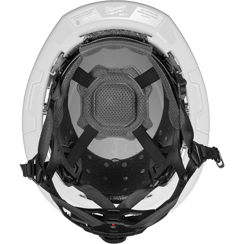Casque de s&eacute;curit&eacute; &agrave; bordure complet BOLT, R&eacute;pond aux normes CSA type 2, Suspension Rochet, Ventil&eacute; Groupe Generik