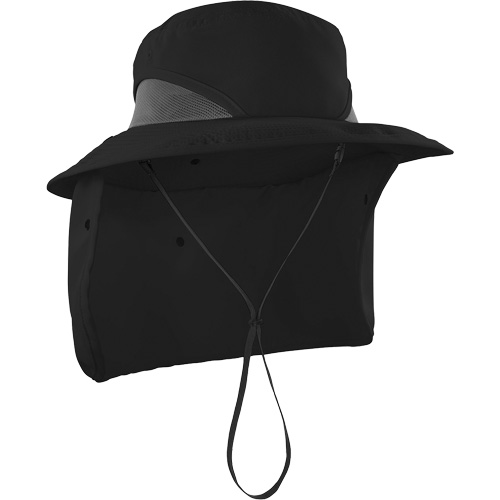 Chill-Its 8934 Ranger Hat with Neck Shade, Large/X-Large, Black Groupe Generik