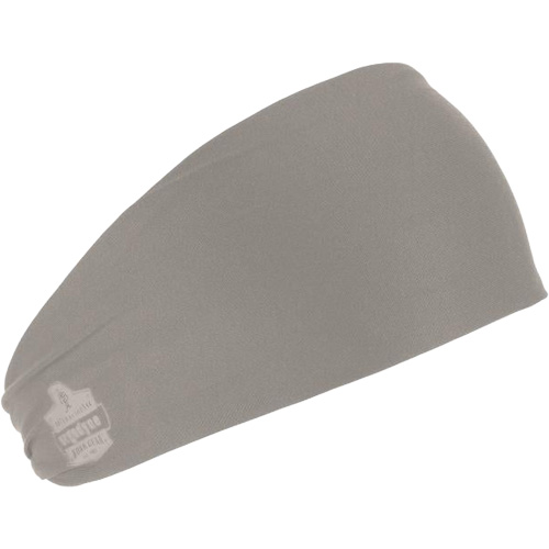 Chill-Its 6634 Performance Knit Cooling Headband, Grey Groupe Generik