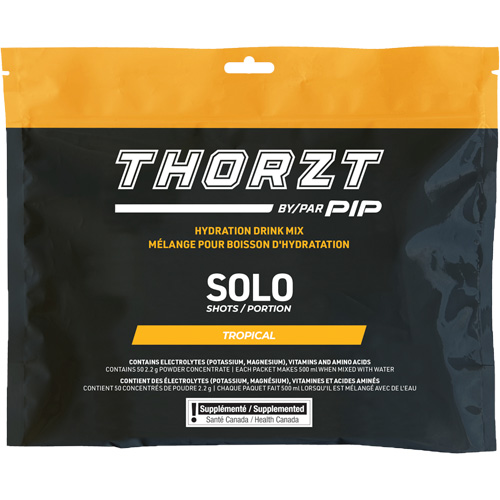 THORZT Sugar-Free Solo Shot Hydration Drink Mix, Single Serve, Tropical Groupe Generik