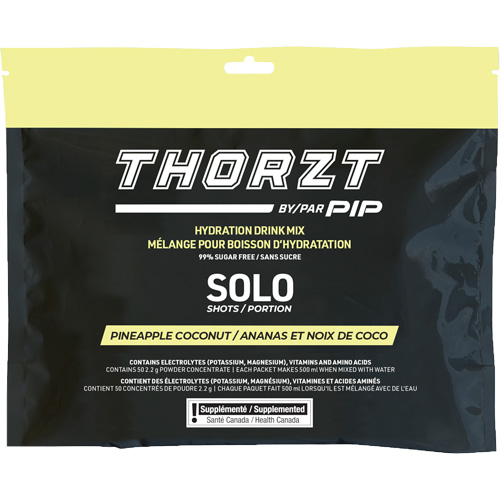 THORZT Sugar-Free Solo Shot Hydration Drink Mix, Single Serve, Pineapple-Coconut Groupe Generik