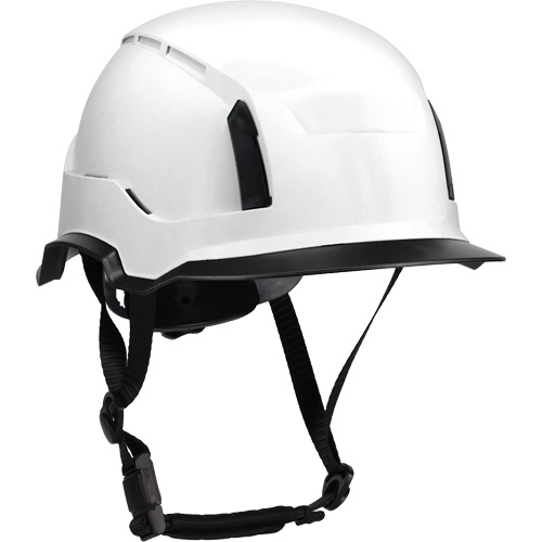 Bordure &eacute;troite compl&egrave;te &agrave; agrafe pour casque d'alpiniste RZRBack, blanc Groupe Generik