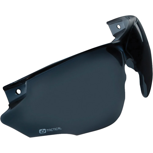 Lentille de rechange pour lunettes de s&eacute;curit&eacute; Combat, Antibu&eacute;e/Anti-&eacute;gratignures, Fum&eacute;e, Combat Groupe Generik
