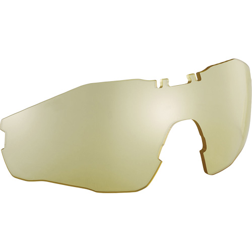 Lentille de rechange pour lunettes de s&eacute;curit&eacute; MY6, Antibu&eacute;e/Anti-&eacute;gratignures, Ambr&eacute;e, MY6 Groupe Generik