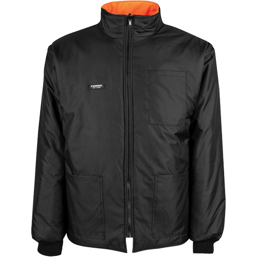 Manteau haute visibilit&eacute; 7-en-1, Polyester, Orange haute visibilit&eacute;, Moyen Groupe Generik