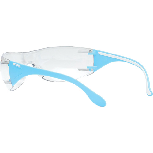 Lunettes de s&eacute;curit&eacute; bleu/blanc Adapt Lite, Lentille Transparent, Antibu&eacute;e/Anti-&eacute;gratignures, ANSI Z87+/R&eacute;pond ou surpasse la norme CSA Z94.3 Groupe Generik