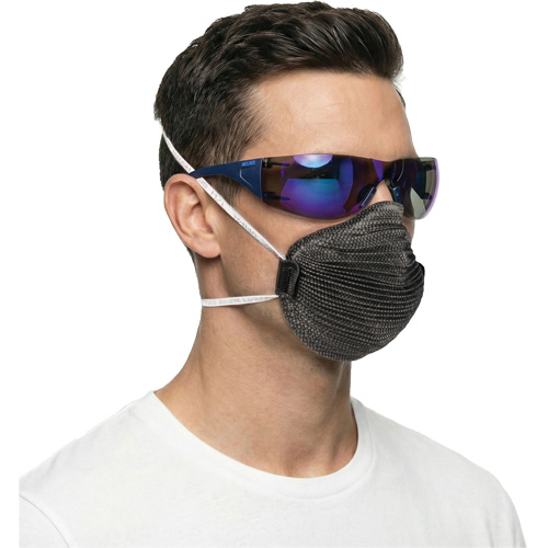 Lunettes de s&eacute;curit&eacute; Adapt Lite, Lentille Miroir bleu, Antibu&eacute;e/Anti-&eacute;gratignures, ANSI Z87+/R&eacute;pond ou surpasse la norme CSA Z94.3 Groupe Generik