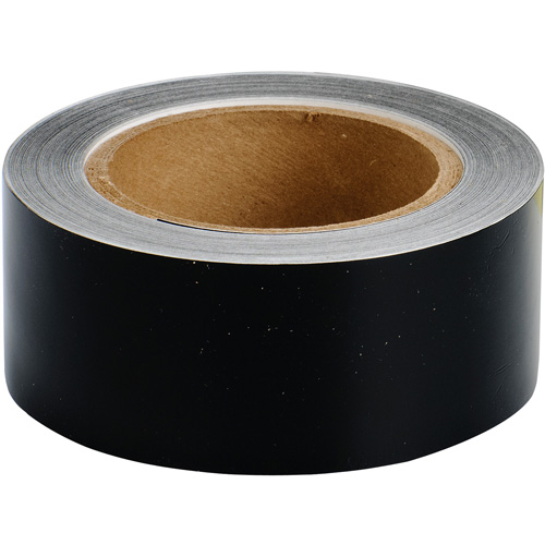 Pipe Marker Tape, 90', Black Groupe Generik