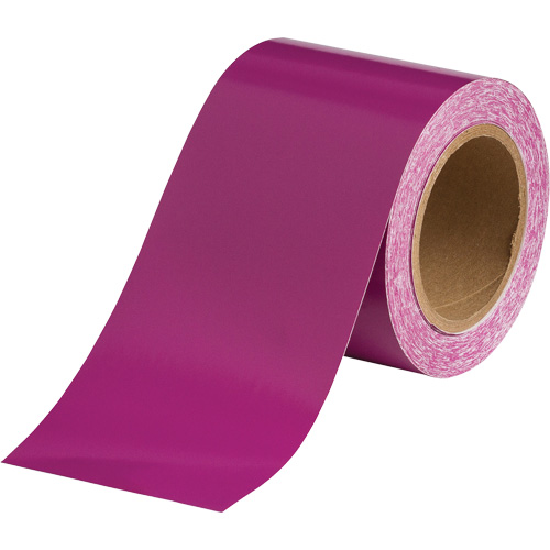 Pipe Marker Tape, 90', Purple Groupe Generik
