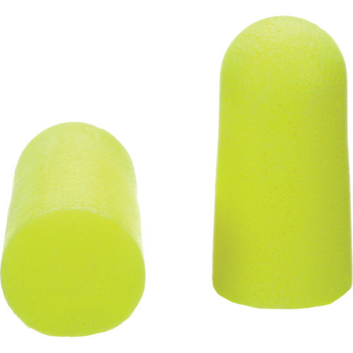 Bouchons d'oreilles n&eacute;on jaune E-A-Rsoft, Vrac - Sac en poly Groupe Generik