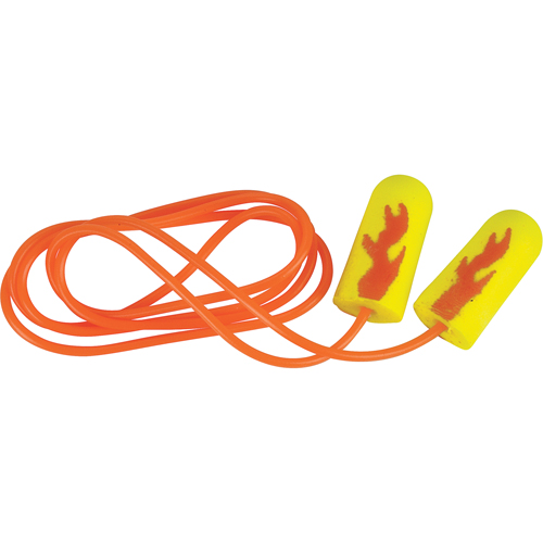 E-A-Rsoft Yellow Neon Blasts Earplugs, Bulk - Polybag, Corded Groupe Generik