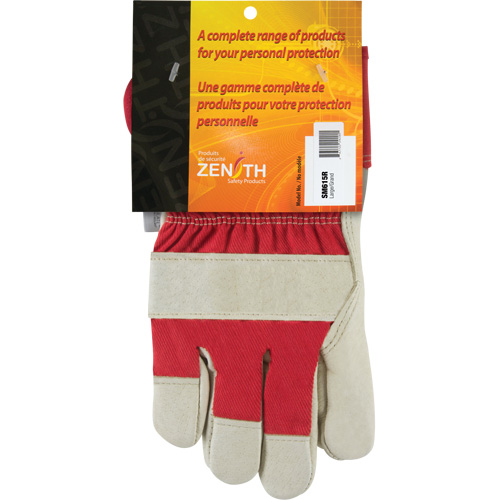 Gants d'ajusteur doubl&eacute;s pour l'hiver &agrave; chaleur sup&eacute;rieure, Grand, Paume en Cuir fleur de porc, Doublure en Thinsulate Groupe Generik
