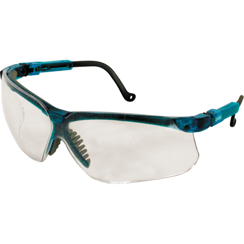 Lunettes de s&eacute;curit&eacute; Uvex Genesis, Lentille Transparent, Anti-&eacute;gratignures, R&eacute;pond ou surpasse la norme CSA Z94.3 Groupe Generik