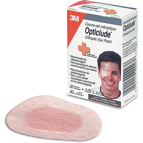 3MTM OpticludeTM Orthoptic Patch, Eye, Class 1 Groupe Generik