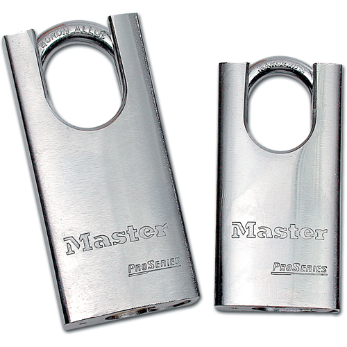 Shrouded Padlock, Keyed Different, Hardened Steel, 1-3/4" Width Groupe Generik