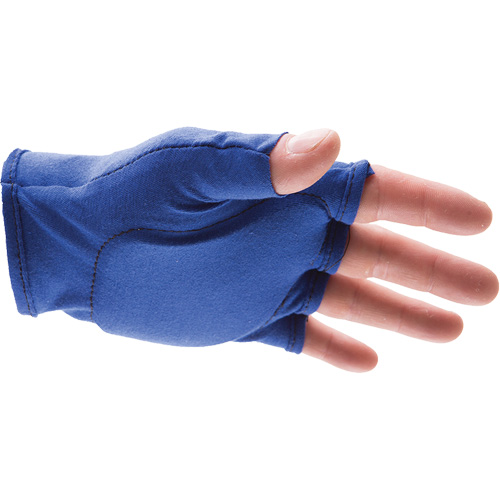Doublures antichocs pour gants sans doigts, main droite, 6/T-petit, Paume en Synth&eacute;tique, Poignet &agrave; enfiler Groupe Generik