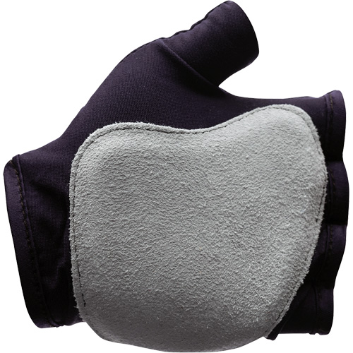 Gants antichocs sans doigts, main gauche, T-petit, Paume en Cuir refendu, Poignet &agrave; enfiler Groupe Generik