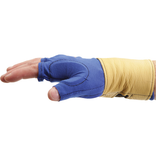 Doublure de gant sans doigts avec retenue au poignet, Taille T-petit, Paume Poly-coton Groupe Generik