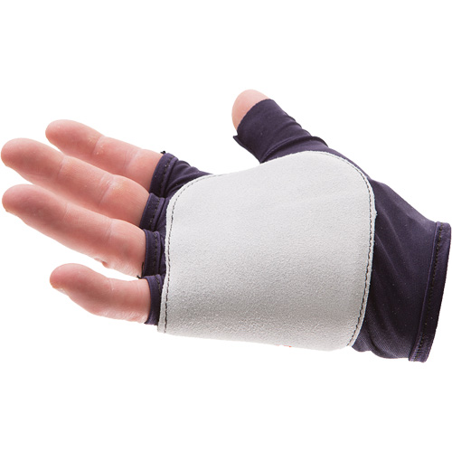 Gants de protection sans doigts paume/c&ocirc;t&eacute;, droit, T-petit, Paume en Su&egrave;de, Poignet &agrave; enfiler Groupe Generik
