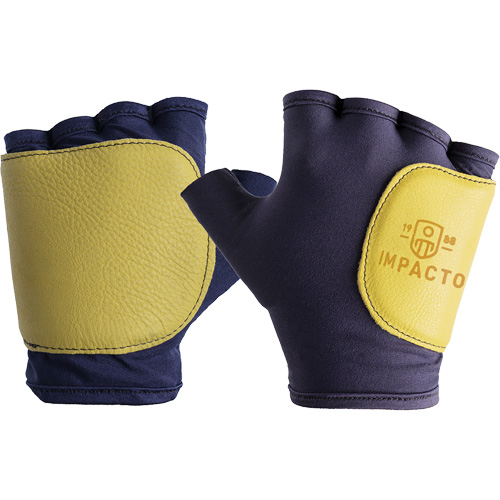 Enveloppe protectrice pour gant droit contre les impacts lat&eacute;raux et de la paume, T-petit, Paume en Cuir fleur, Poignet &agrave; enfiler Groupe Generik
