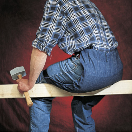 Protecteur de fessier en denim &eacute;pais Groupe Generik
