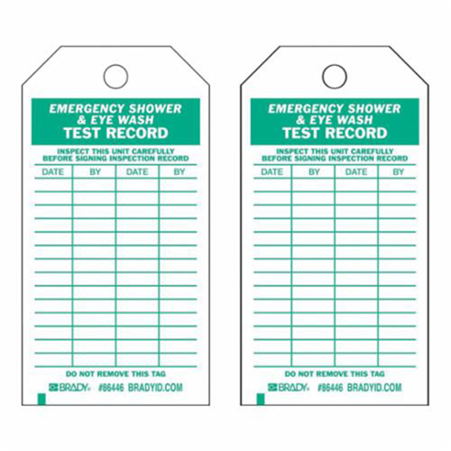 &eacute;tiquettes pour r&eacute;sultats de test, Polyester, 4" la x 7" h, Anglais Groupe Generik