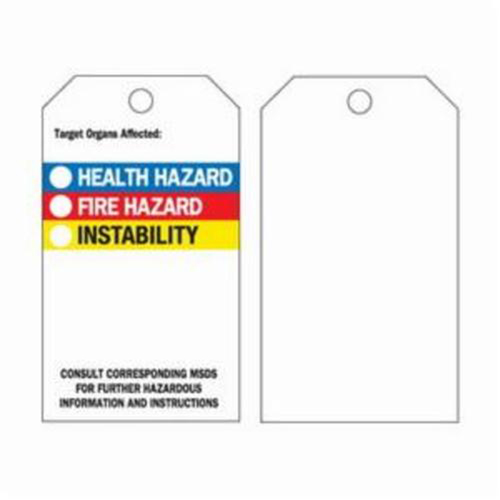 &eacute;tiquettes auto-plastifiantes du droit &agrave; l'information, Polyester, 3" la x 5-3/4" h, Anglais Groupe Generik