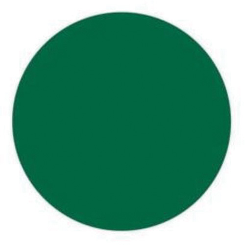 Round Write-On Labels, Circle, 1.5" L x 1.5" W, Green Groupe Generik