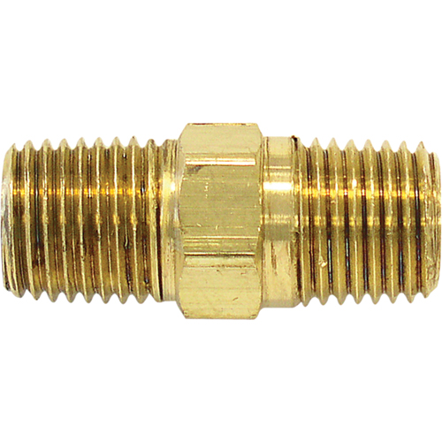 RACCORD,MALE1/2"-3/8"NPTLAITON HEXAGONAL, Laiton Groupe Generik