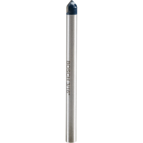 Glass and Tile Bit, Carbide, 4" Flute Groupe Generik