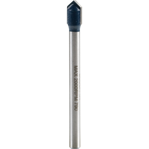 Glass and Tile Bit, Carbide, 4" Flute Groupe Generik