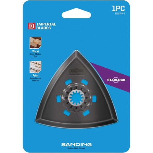 Patin triangulaire pour outil oscillant Starlock Groupe Generik