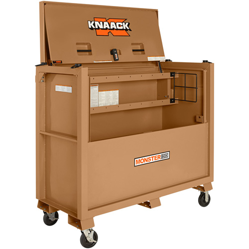 Monster Box Piano Box, 66" W x 30" D x 54-1/2" H, Beige Groupe Generik