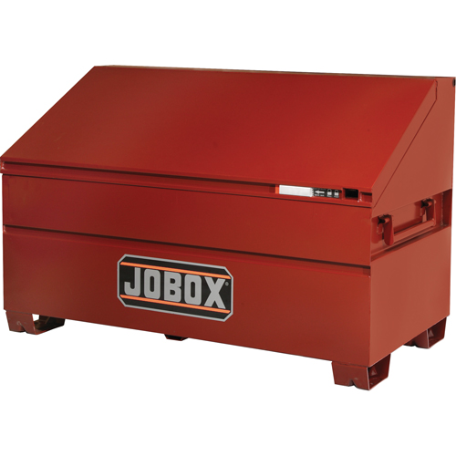 Slope Lid Chest, 60" x 30" x 39-1/2", Steel, Red Groupe Generik