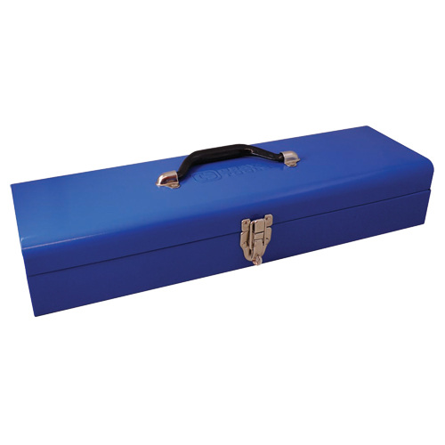 Coffre &agrave; outils compact &agrave; usages multiples, 20" P x 6-1/4" la x 5" h, Bleu Groupe Generik