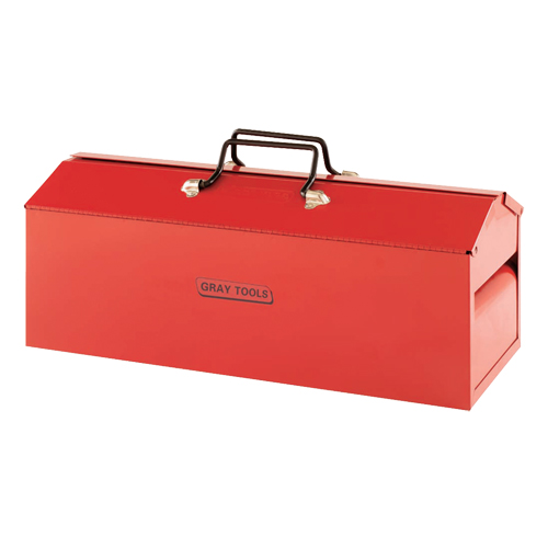 Tool Box, 8-13/20" D x 21-3/10" W x 9" H, Red Groupe Generik