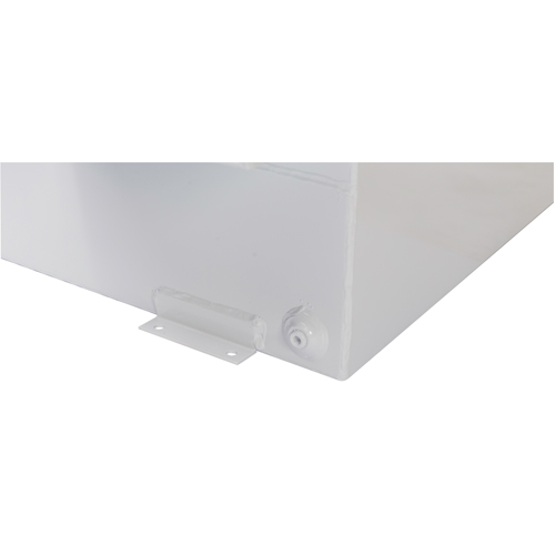 Steel Fuel Transfer Tank, Steel, 100 Gal. Capacity, White Groupe Generik