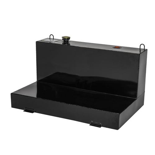 Steel Fuel Transfer Tank, Steel, 100 Gal. Capacity, Black Groupe Generik