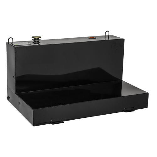 Steel Fuel Transfer Tank, Steel, 100 Gal. Capacity, Black Groupe Generik
