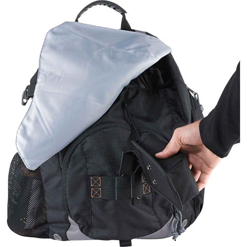 Arsenal&reg; 5143 Tool Backpack, 15" L x 8" W, Black, Polyester Groupe Generik