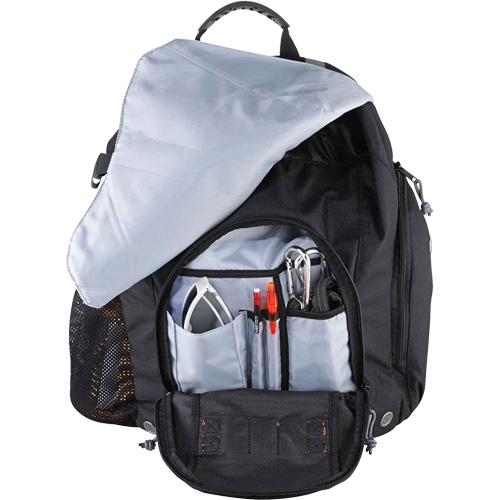 Arsenal&reg; 5143 Tool Backpack, 15" L x 8" W, Black, Polyester Groupe Generik