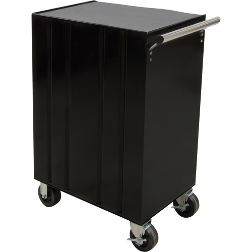 Chariot &agrave; outils industriel, 7 tiroirs, 27" la x 18-3/4" p x 39" h, Noir Groupe Generik