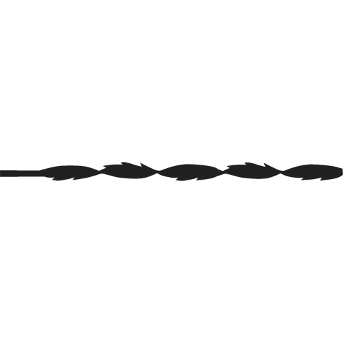 12-Piece Spiral Scroll Saw Blades, Scroll cutting, 0.035" W x 5" L, 36 TPI Groupe Generik